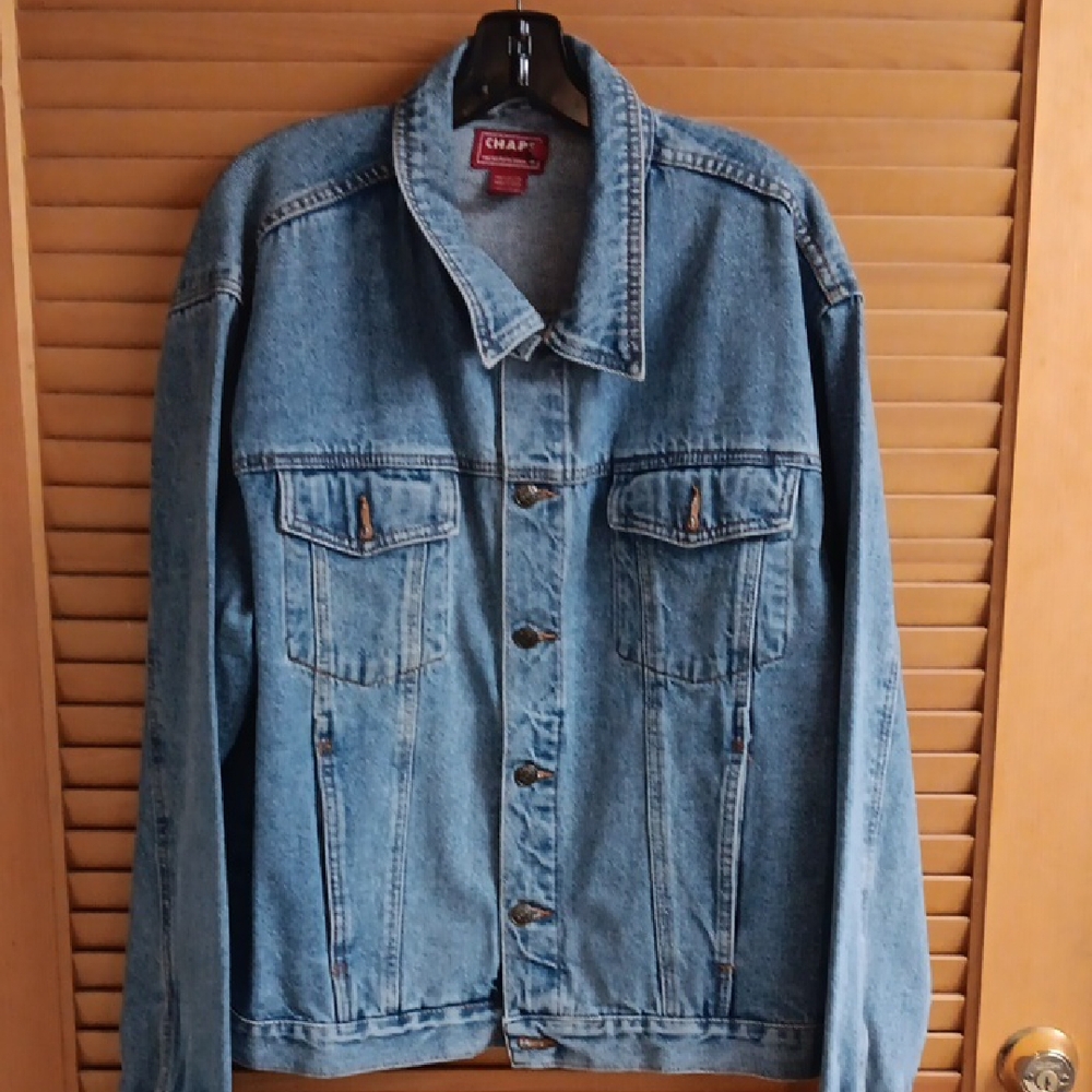 Chaps Blue Lightweight Denim Jacket